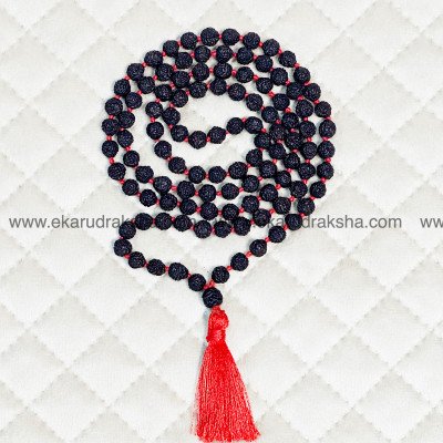 Black Rudraksha Mala