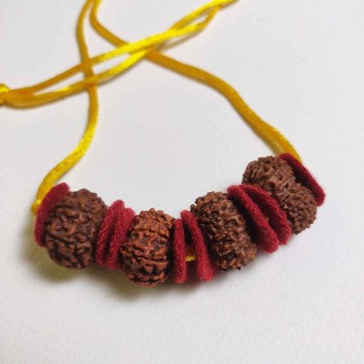 Family Health Wealth Rudraksha Pendant