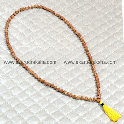 8 Mukhi Rudraksha 108 Mala Lab Certified for wearing japa men women Lord Ganesha Vinayaka Good luck prosperity career growth necklace